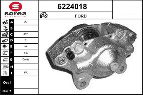 STARTCAR 6224018 - Спирачен апарат vvparts.bg