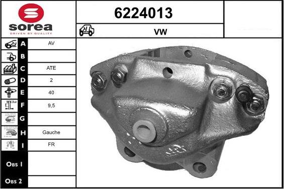 STARTCAR 6224013 - Спирачен апарат vvparts.bg