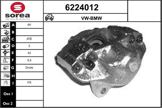 STARTCAR 6224012 - Спирачен апарат vvparts.bg