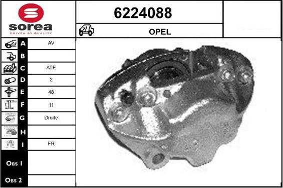 STARTCAR 6224088 - Спирачен апарат vvparts.bg