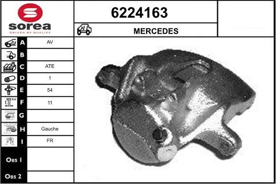 STARTCAR 6224163 - Спирачен апарат vvparts.bg