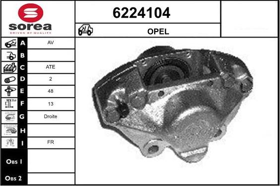 STARTCAR 6224104 - Спирачен апарат vvparts.bg