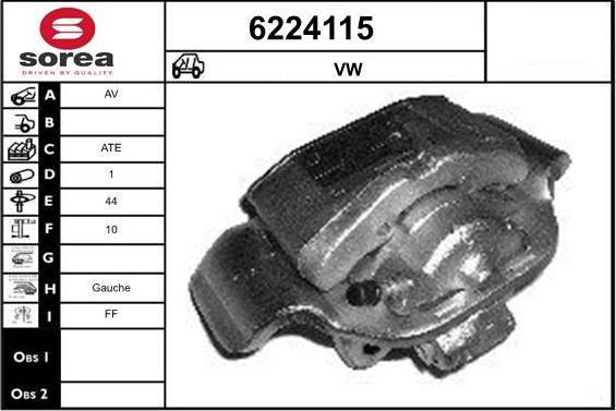 STARTCAR 6224115 - Спирачен апарат vvparts.bg