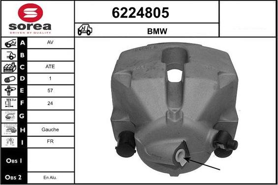 STARTCAR 6224805 - Спирачен апарат vvparts.bg