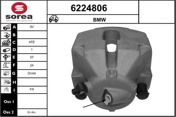 STARTCAR 6224806 - Спирачен апарат vvparts.bg