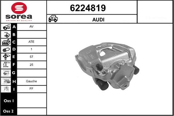 STARTCAR 6224819 - Спирачен апарат vvparts.bg