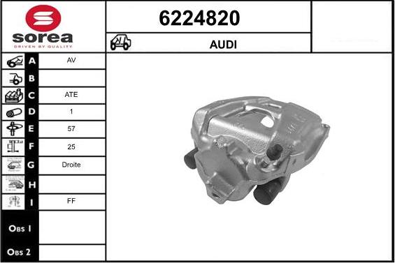 STARTCAR 6224820 - Спирачен апарат vvparts.bg