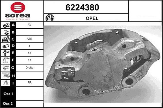 STARTCAR 6224380 - Спирачен апарат vvparts.bg