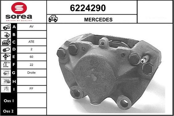 STARTCAR 6224290 - Спирачен апарат vvparts.bg