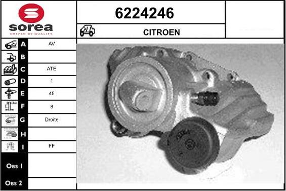 STARTCAR 6224246 - Спирачен апарат vvparts.bg