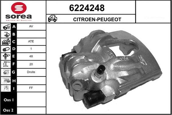 STARTCAR 6224248 - Спирачен апарат vvparts.bg