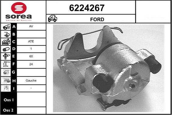 STARTCAR 6224267 - Спирачен апарат vvparts.bg