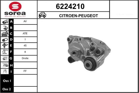 STARTCAR 6224210 - Спирачен апарат vvparts.bg