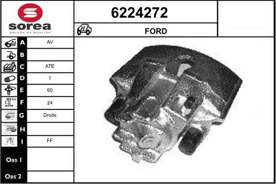 STARTCAR 6224272 - Спирачен апарат vvparts.bg