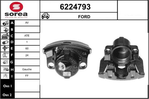 STARTCAR 6224793 - Спирачен апарат vvparts.bg