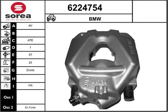 STARTCAR 6224754 - Спирачен апарат vvparts.bg