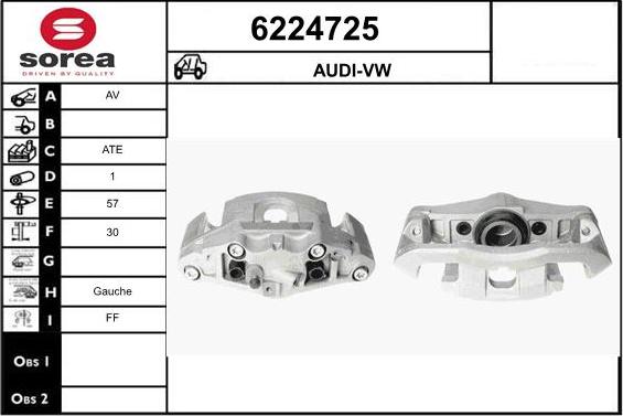 STARTCAR 6224725 - Спирачен апарат vvparts.bg