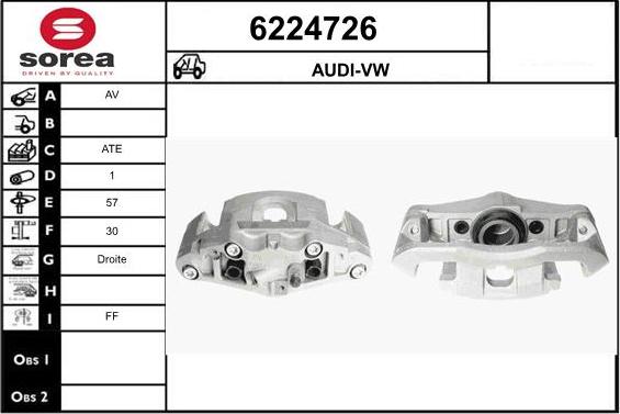 STARTCAR 6224726 - Спирачен апарат vvparts.bg