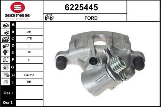 STARTCAR 6225445 - Спирачен апарат vvparts.bg