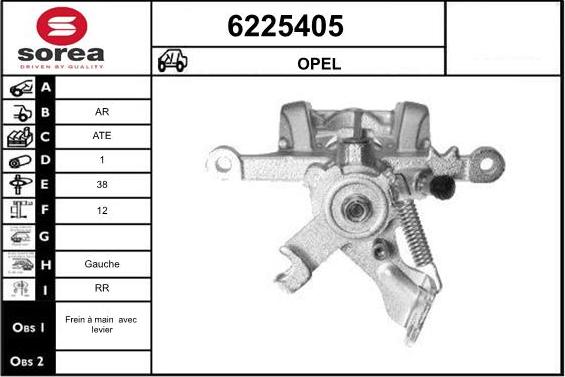 STARTCAR 6225405 - Спирачен апарат vvparts.bg