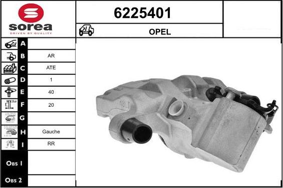 STARTCAR 6225401 - Спирачен апарат vvparts.bg