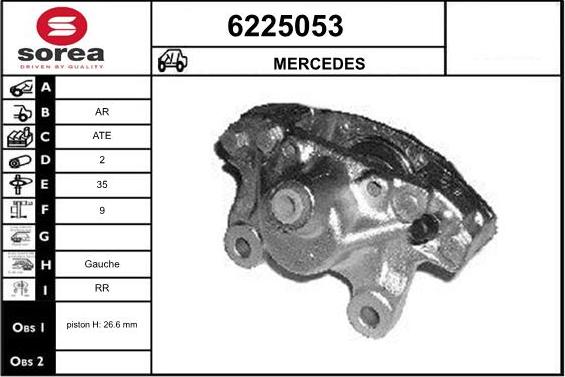 STARTCAR 6225053 - Спирачен апарат vvparts.bg