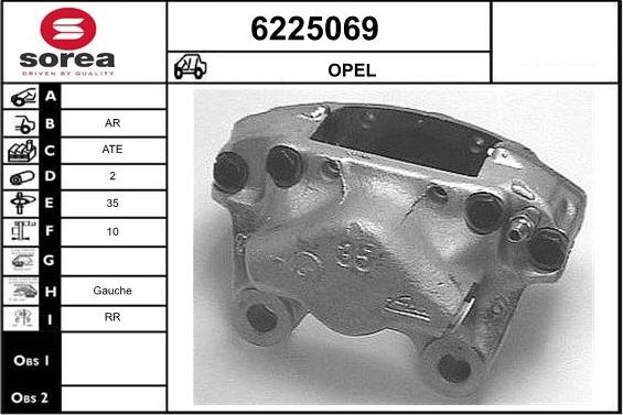 STARTCAR 6225069 - Спирачен апарат vvparts.bg