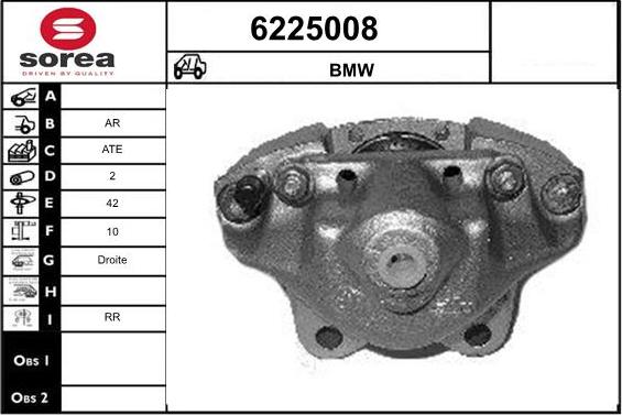 STARTCAR 6225008 - Спирачен апарат vvparts.bg