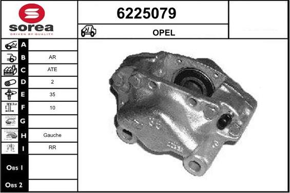 STARTCAR 6225079 - Спирачен апарат vvparts.bg