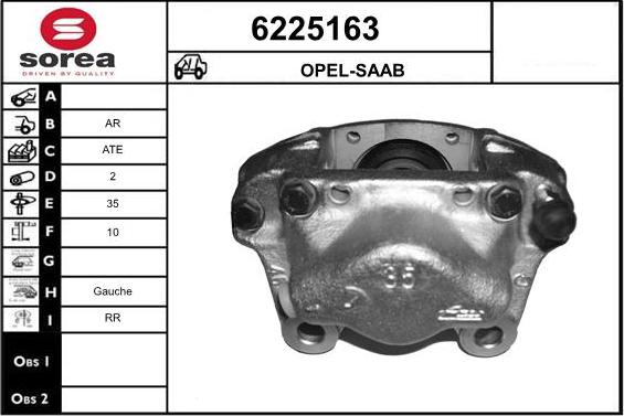 STARTCAR 6225163 - Спирачен апарат vvparts.bg