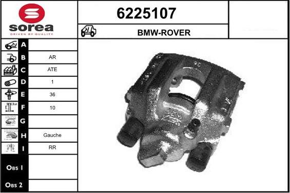 STARTCAR 6225107 - Спирачен апарат vvparts.bg