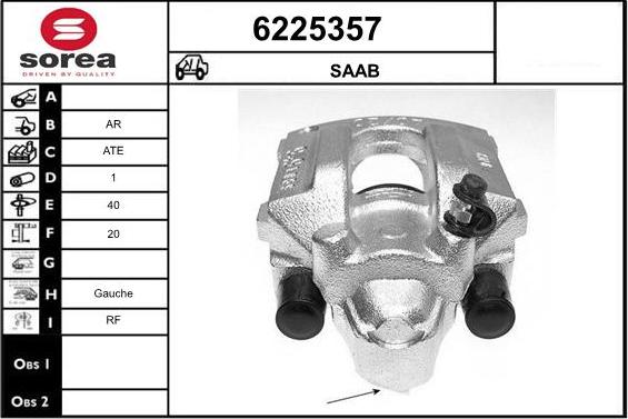 STARTCAR 6225357 - Спирачен апарат vvparts.bg