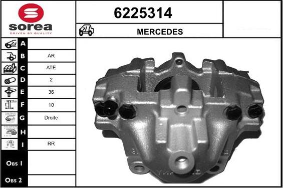 STARTCAR 6225314 - Спирачен апарат vvparts.bg