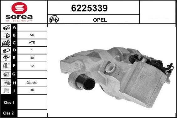 STARTCAR 6225339 - Спирачен апарат vvparts.bg