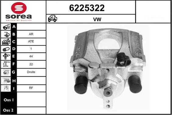 STARTCAR 6225322 - Спирачен апарат vvparts.bg