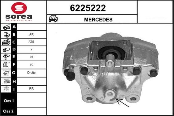 STARTCAR 6225222 - Спирачен апарат vvparts.bg