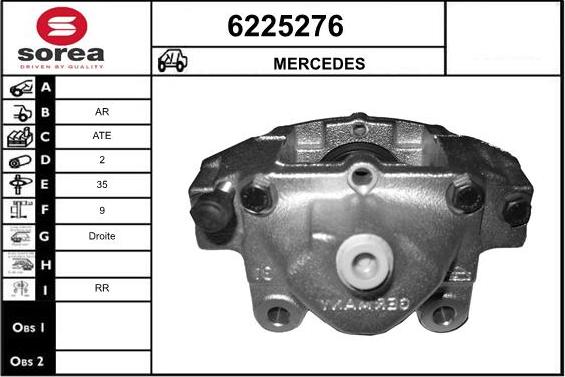 STARTCAR 6225276 - Спирачен апарат vvparts.bg