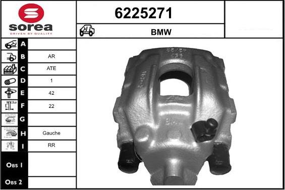 STARTCAR 6225271 - Спирачен апарат vvparts.bg