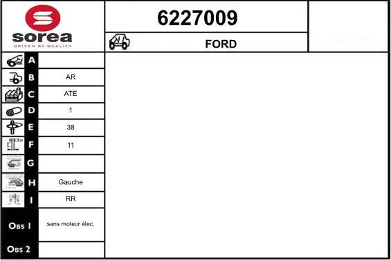 STARTCAR 6227009 - Спирачен апарат vvparts.bg