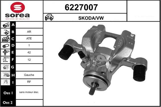 STARTCAR 6227007 - Спирачен апарат vvparts.bg