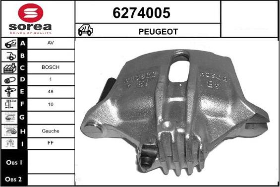 STARTCAR 6274005 - Спирачен апарат vvparts.bg