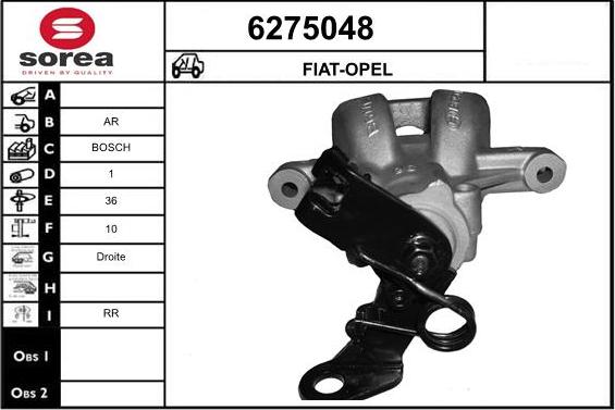 STARTCAR 6275048 - Спирачен апарат vvparts.bg