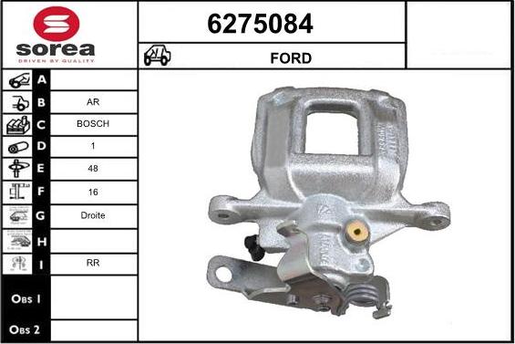 STARTCAR 6275084 - Спирачен апарат vvparts.bg