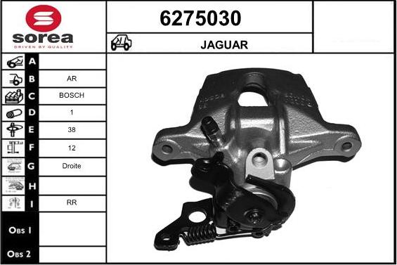 STARTCAR 6275030 - Спирачен апарат vvparts.bg