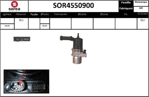 STARTCAR SOR4550900 - Хидравлична помпа, кормилно управление vvparts.bg