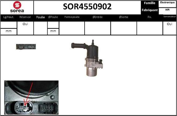 STARTCAR SOR4550902 - Хидравлична помпа, кормилно управление vvparts.bg