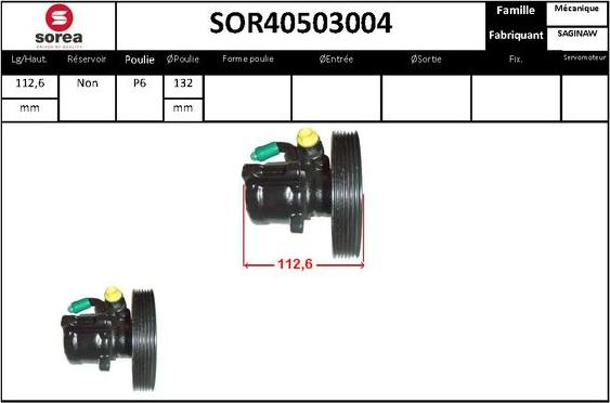 STARTCAR SOR40503004 - Хидравлична помпа, кормилно управление vvparts.bg