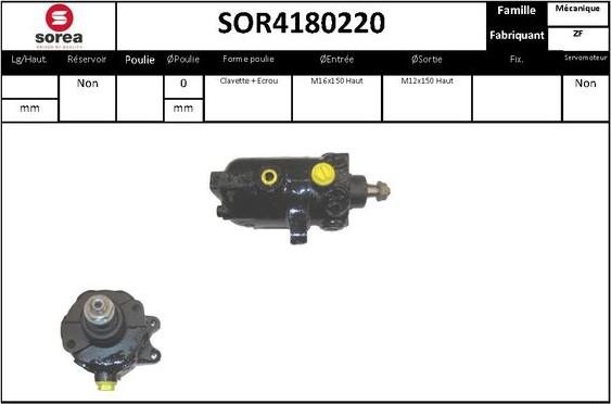 STARTCAR SOR4180220 - Хидравлична помпа, кормилно управление vvparts.bg