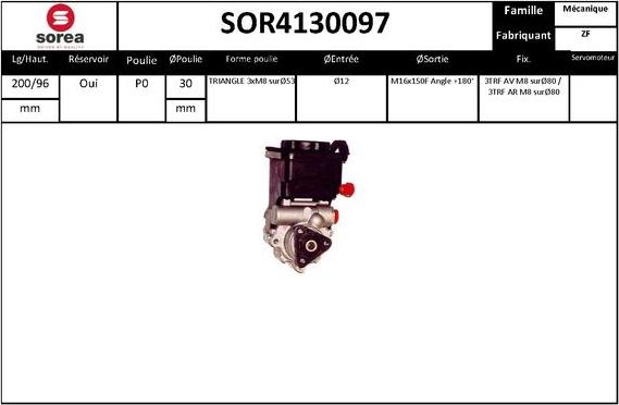 STARTCAR SOR4130097 - Хидравлична помпа, кормилно управление vvparts.bg