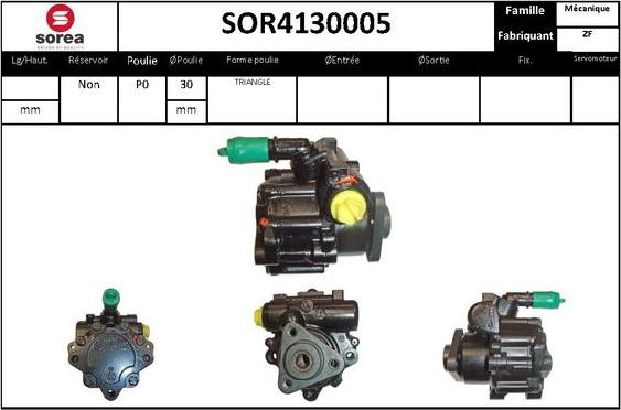 STARTCAR SOR4130005 - Хидравлична помпа, кормилно управление vvparts.bg